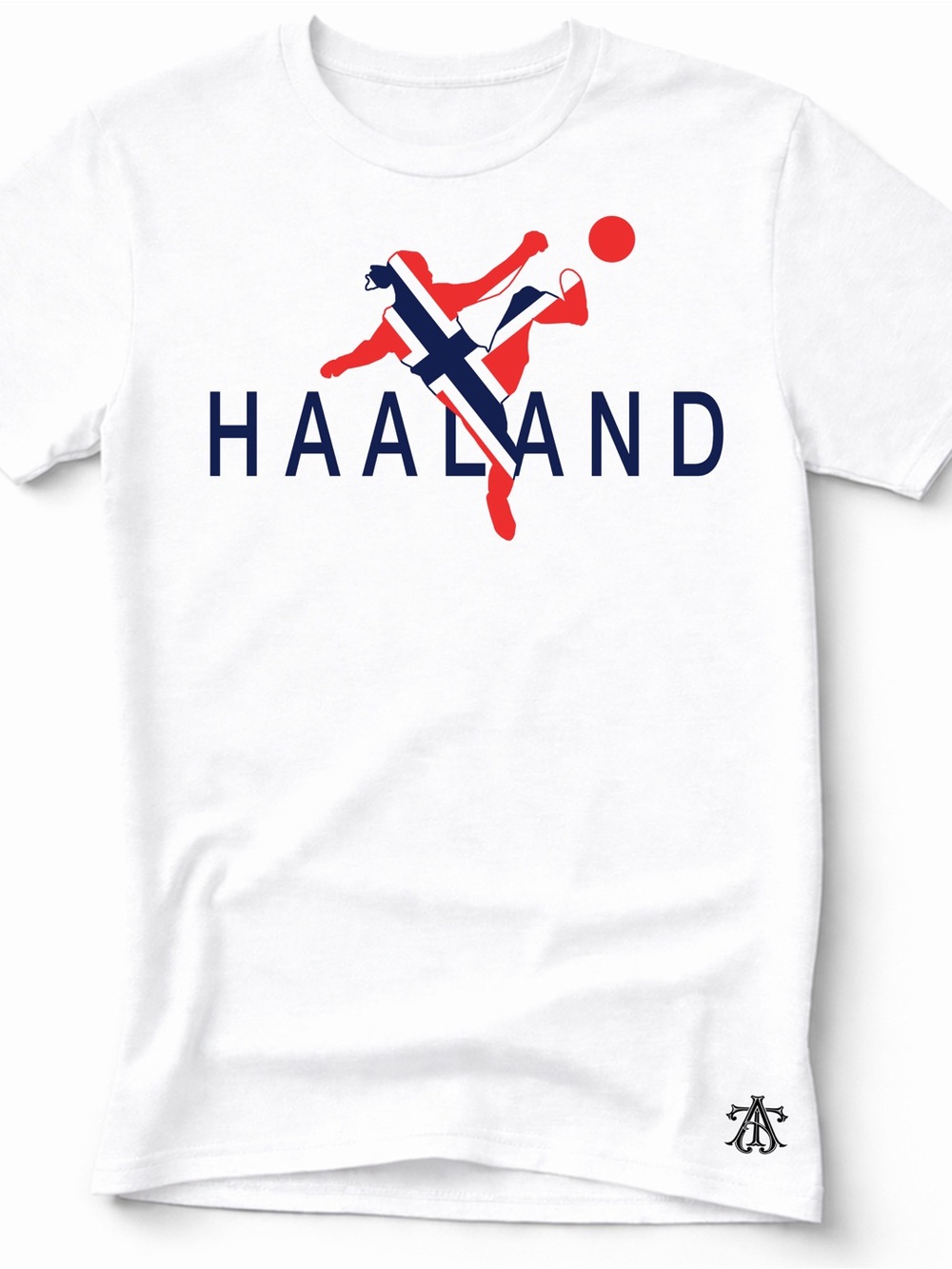 Erling Haaland, Norwegian Soccer Player World Cup themed T-Shirt | Adult & Kids